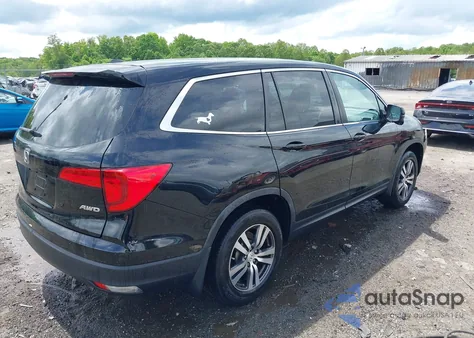 2017 Honda Pilot Ex-L из США, поврежденный, VIN 5FNYF6H67HB049027